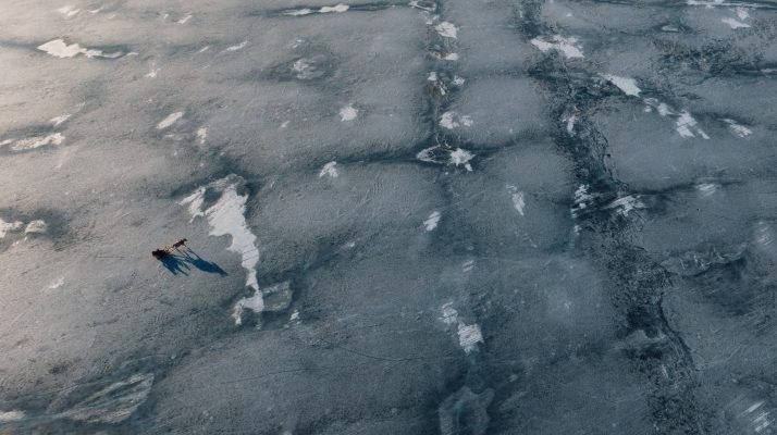 Cinematic color grading before and after using Nomadic Drift finishing LUT
