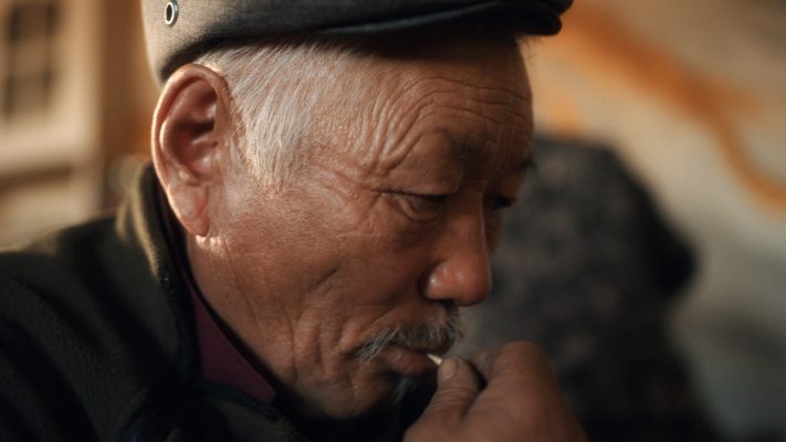Cinematic color grading before and after using Nomadic Drift finishing LUT