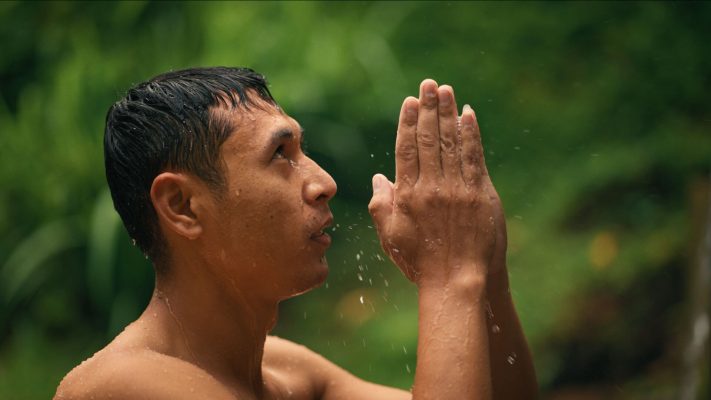Cinematic color grading before and after using jungle honey finishing LUT by visual tone