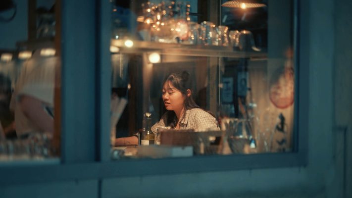 Cinematic color grading before and after using vapour bloom finishing LUT by visual tone